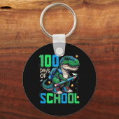 Porte-clés 100 Jours D'École Trex 100 Jours Plus Smarter 100E (Recto)