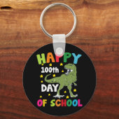 Porte-clés 100 jours d'école Trex 100e jour d'école (Recto)