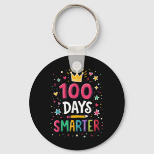 Porte-clés 100 Jours Enseignant Smarter 100e Jour D'Enfants S