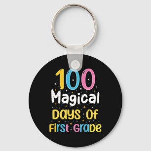 Porte-clés 100 Jours magiques de première année 100e Jour de