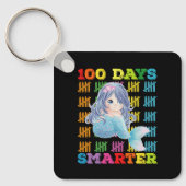 Porte-clés 100 Jours Mermaid Smarter 100ème Jour De L'École (Recto)
