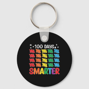 Porte-clés 100 Jours Smarter 100e Jour D'Enseignant Enfants
