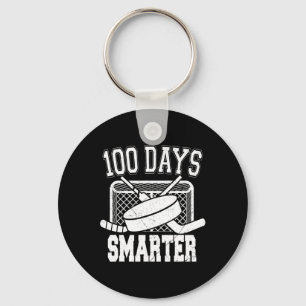 Porte-clés 100 Jours Smarter Hockey Sports 100e Jour De L'Éco