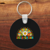 Porte-clés 100 Jours super D'Intervention Des Enseignants Sco (Recto)