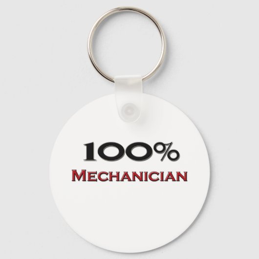 Porte-clés 100% Mécanicien (Recto)