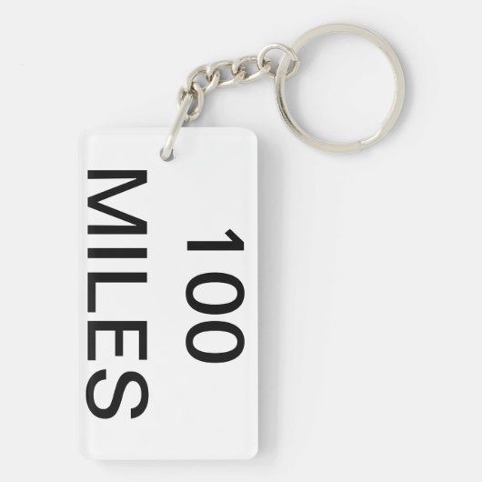 Porte-clés 100 milles de porte - clé (Dos)