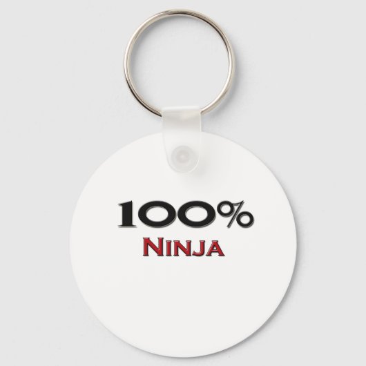 Porte-clés 100% Ninja (Recto)
