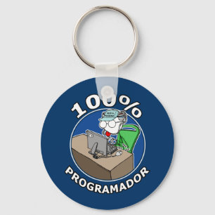 Porte-clés 100% Programmeur