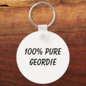 Porte-clés 100% Pure Geordie (Recto)