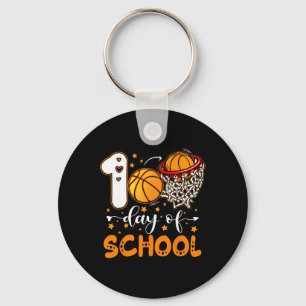 Porte-clés 100e Jour de l'école Basketball enfants 100 Jours
