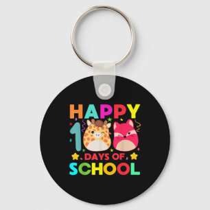 Porte-clés 100E Jours De L'École Cute Squish Gardergarten Étu