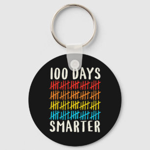 Porte-clés 100ème Jour De L'École 100 Jours Smarter Enseignan