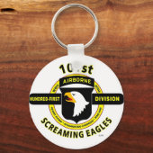 PORTE-CLÉS 101E DIVISION AÉRONAUTIQUE "SCREAMING EAGLES" (Recto)