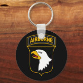 Porte-clés 101e division aéroportée Vétéran militaire (Recto)