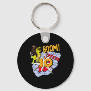 Porte-clés 10 Ancien Laser-tag Jeu Gamer Drapeau 10.