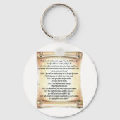 Porte-clés 10 commandments (Recto)