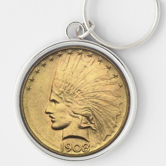 PORTE-CLÉS $10 MORCEAUX D'OR (Devant)