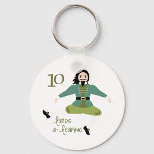 Porte-clés 10 seigneurs qui sautent