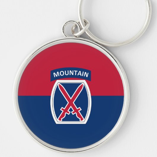 Porte-clés 10e division de montagne (Devant)