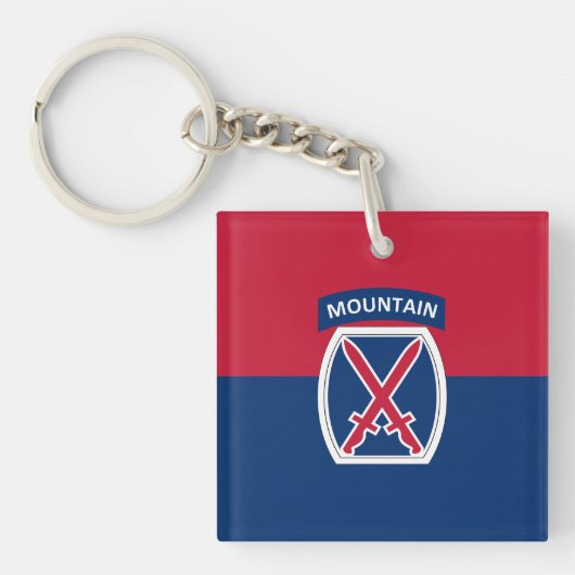 Porte-clés 10e division de montagne (Devant)