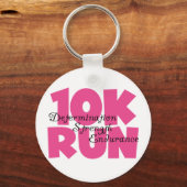 Porte-clés 10K Run Sport Rose (Recto)