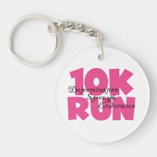 Porte-clés 10K Run Sport Rose