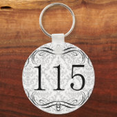 Porte-clés 115 Indicatif régional (Recto)