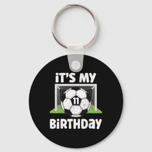 Porte-clés 11 ans Foot 11e anniversaire Joueur Enfants B-da