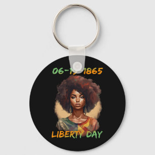 Porte-clés 11 juin - Indépendance des femmes afro-américaines