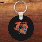 Porte-clés 12e anniversaire Basketball enfants (Recto)