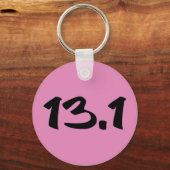 Porte-clés 13,1 Semi-marathon (Recto)