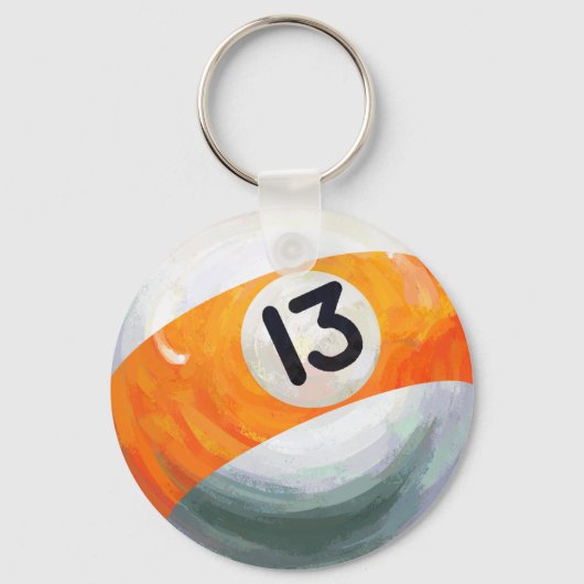 Porte-clés 13 balle (Recto)