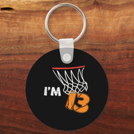 Porte-clés 13th Birthday Sketll Im 13 Thirteen Year Old Bday (Recto)