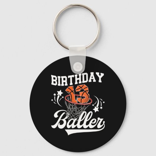 Porte-clés 13th Sketll Birthday Thirteen Year Old Sketll Play (Recto)