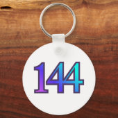 Porte-clés 144 Angel Number Confirmation (Recto)