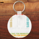 Porte-clés 14e anniversaire 14 ans Garçons Filles Enfants Êtr (Recto)