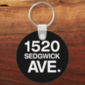 PORTE-CLÉS 1520 SEDGWICK AVE. (Recto)