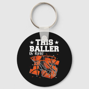 Porte-clés 15e anniversaire garçons de basket-ball
