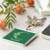 Porte-clés 16e siècle Celtic Knot Capitale décorative C (Côté)