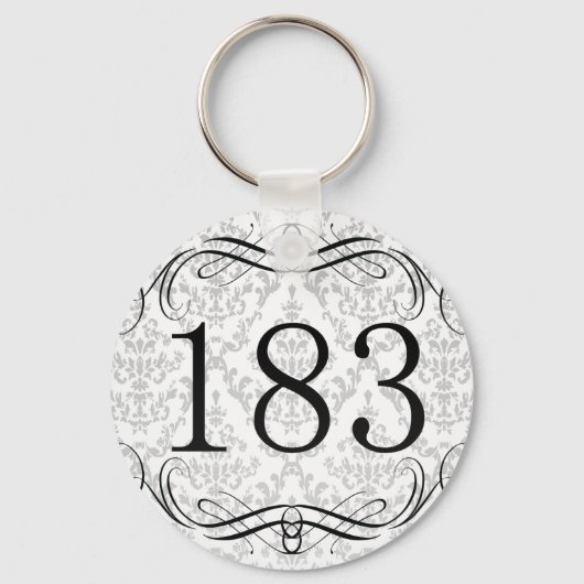 Porte-clés 183 Indicatif régional (Recto)