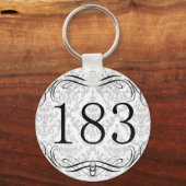 Porte-clés 183 Indicatif régional (Recto)