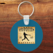 Porte-clés 1846 Hoboken New Jersey Baseball  (Recto)