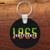 Porte-clés 1865, 1865, fête de la liberté noire (Verso)