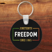 Porte-clés 1865, 1865, fête de la liberté noire (Verso)