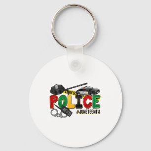 Porte-clés 1865 La liberté afro-américaine Noire son