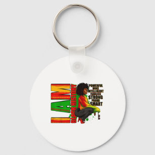 Porte-clés 1865 La liberté afro-américaine Noire son