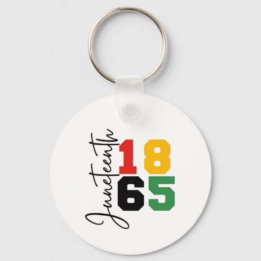 Porte-clés 1865 Le Véritable Jour de l'Indépendance (Recto)