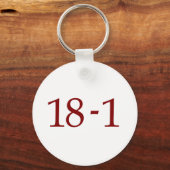 PORTE-CLÉS 18-1 (Recto)