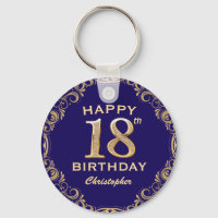 18e anniversaire Parties scintillant marine bleu e