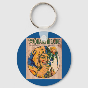 Porte-clés 1920 Cohan’s Theatre playbill cover